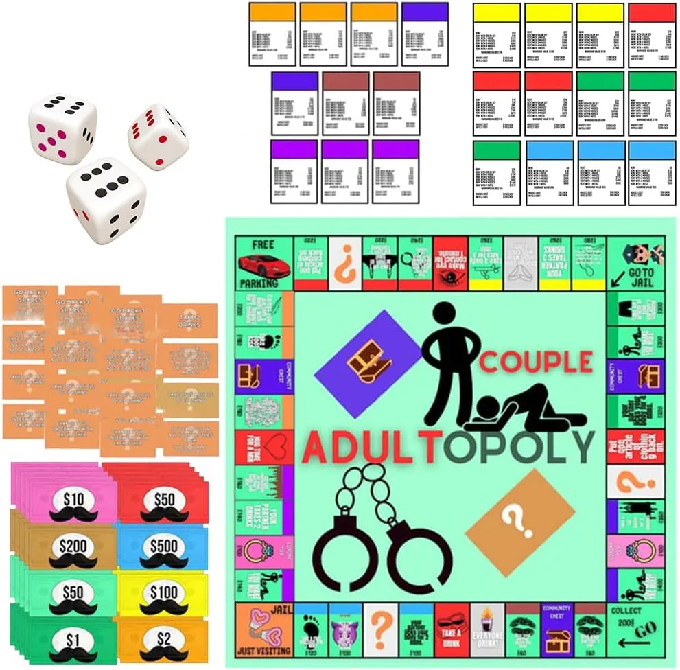 Monopoly Adult - Couples Board Game — photo 3