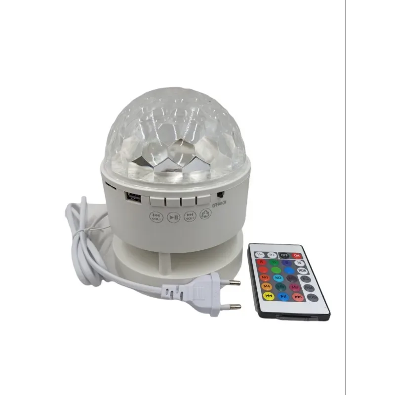 LED DISCO BALL WITH BUILT-IN SPEAKER ZJD-1250 β photo 3