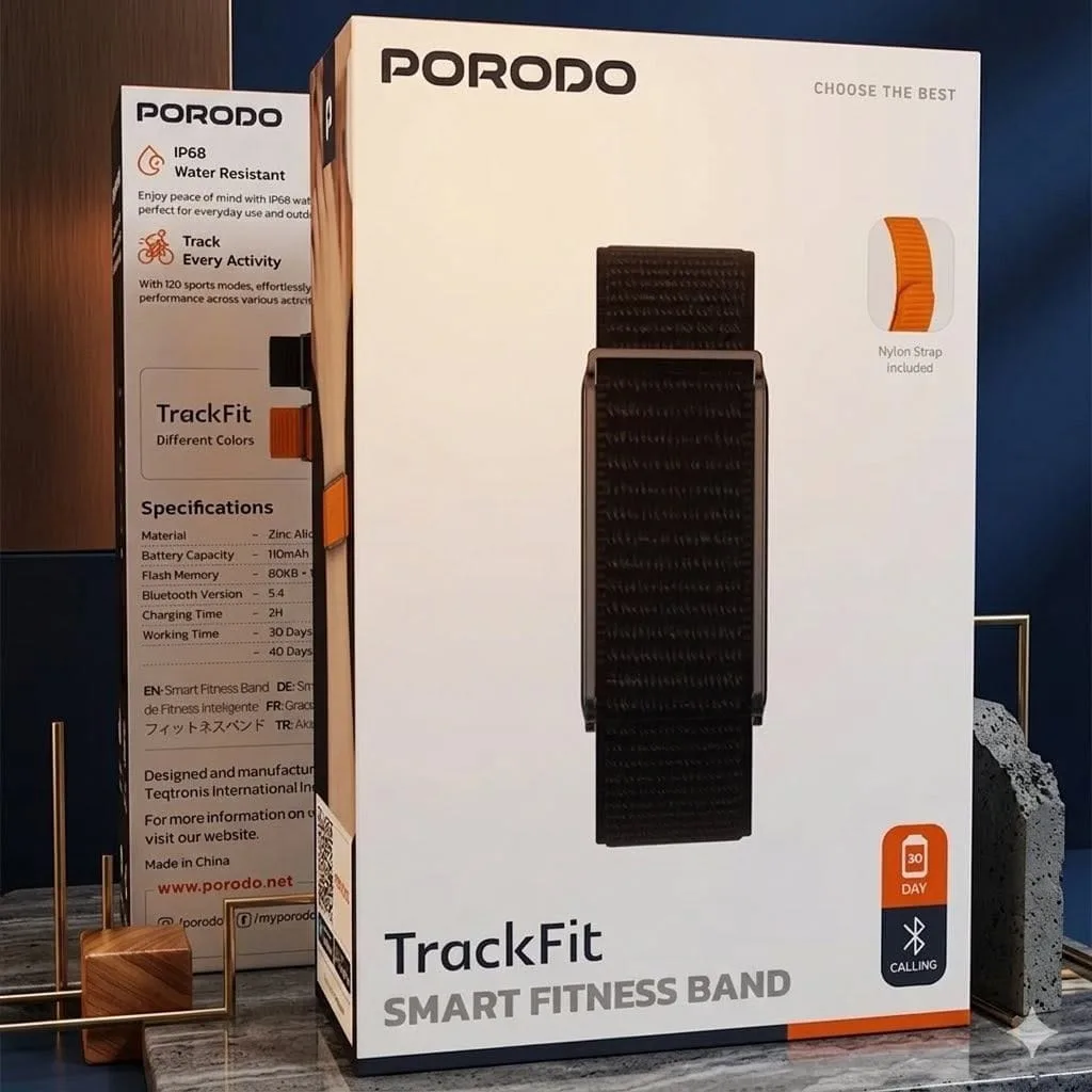 Porodo TrackFit Smart Fitness Bracelet & IP68 Waterproof — photo 3