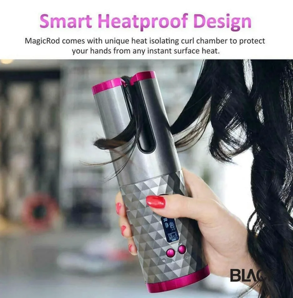 Cordless Automatic Hair Curler β photo 2