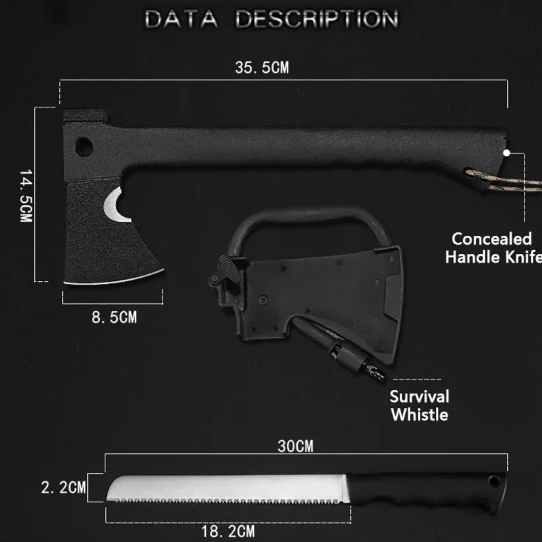6 in 1 Camping Axe β photo 6