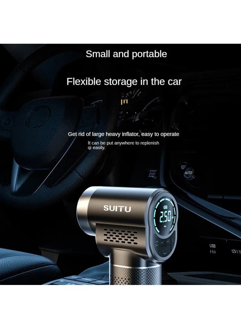 2000mAh Portable Multifunctional Car Cordless Inflatable Mini Pump With Lighting β photo 5