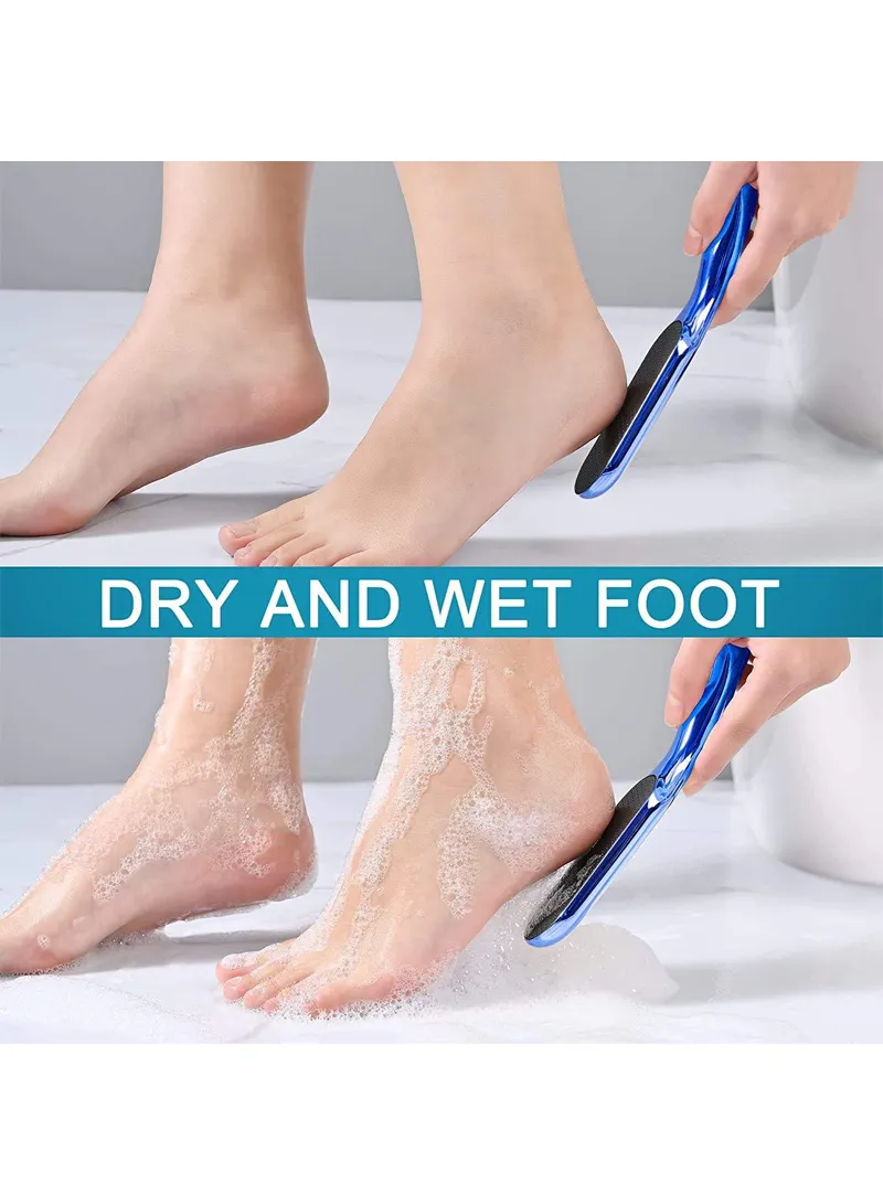 Long-Handle Nano-Glass Foot Scrubber File For Dead Skin Removing β photo 5