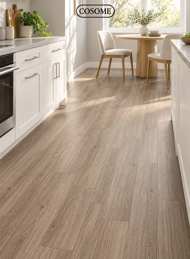 36-Piece Easy To Install Self-Adhesive PVC Vinyl Floor Tiles Set 68018 -Walnut β photo 4